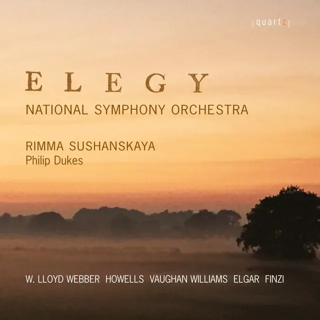 Sleeve of the National Symphony Orchestra's recording of Elegy.