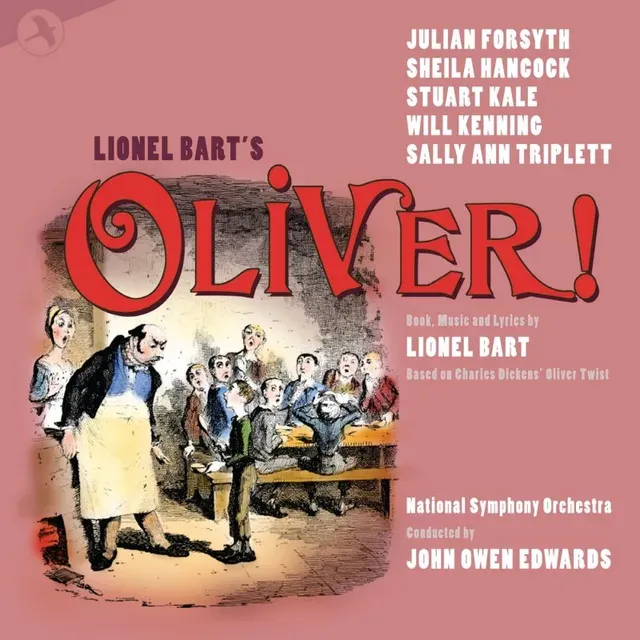 Sleeve of the National Symphony Orchestra's recording of Oliver!.